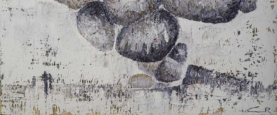 tableau - huile - Chantal Rouge